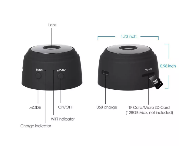 Rechargeable Wi-Fi CCTV Live Camera